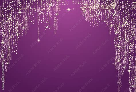 magic purple glitter background Stock Vector | Adobe Stock