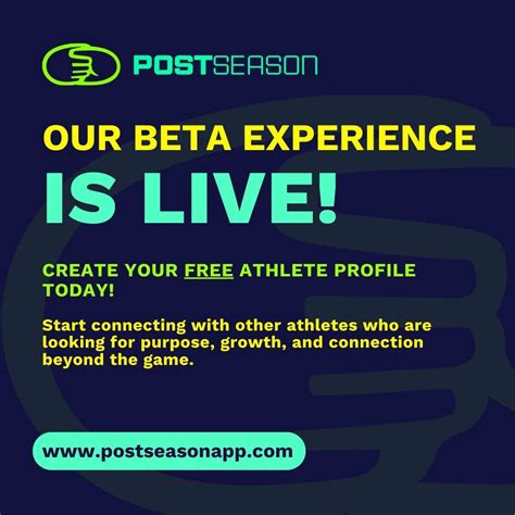 Postseason Launches Highly Anticipated Beta Athlete Empowerment Platform