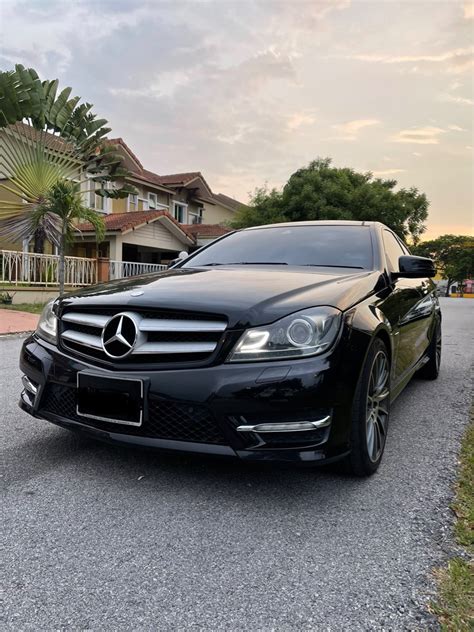 Mercedes Benz C180 Coupe AMG Line, Cars, Cars for Sale on Carousell