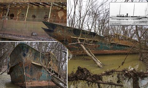 The glorious past of 112-year-old 'ghost ship' abandoned on Ohio River | Ghost ship, Abandoned ...