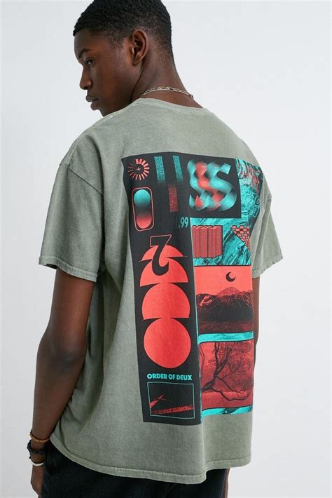 UO Order Graphic Tee | 1000 | Mens graphic tees fashion, Mens graphic tee, Shirt design inspiration