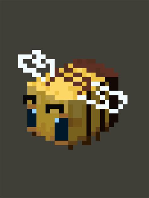 Made a Minecraft Bee pixel art!!! : r/Minecraft