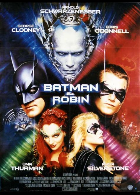 poster BATMAN AND ROBIN Joel Schumacher - CINESUD movie posters