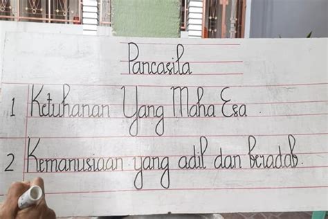 9 Contoh Tulisan Tegak Bersambung yang Baik & Benar. Mudah Dipelajari!