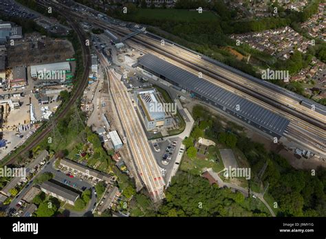 Siemens, Three Bridges Traincare Facility site, Crawley, West Sussex is over 1.4 miles in length ...