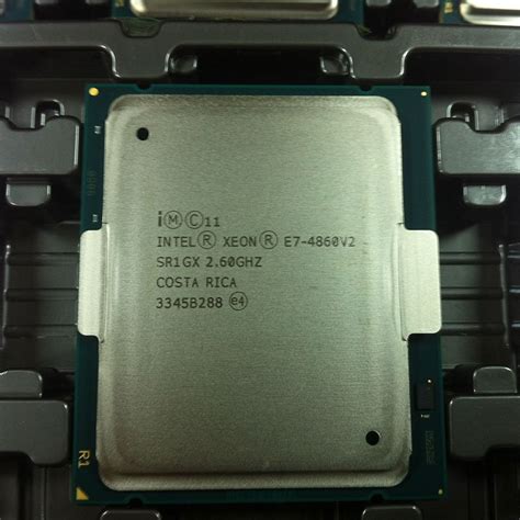 Pulled Xeon E7-4860 V2 Server cpu 2.6G 30M 12Core 24 Thread LGA2011 ...