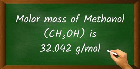 Methanol (CH3OH) Molar Mass (With Calculations)