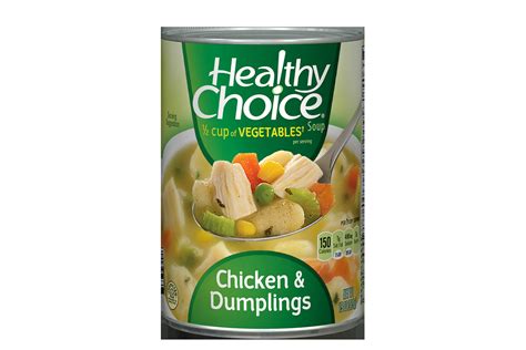 HEALTHY CHOICE Chicken and Dumpling Soup | Conagra Foodservice