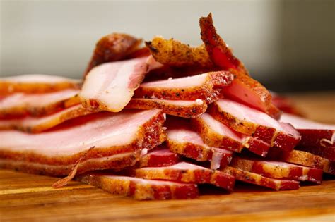 How to Make Bacon: Curing and Cooking Principles | Smoked food recipes ...