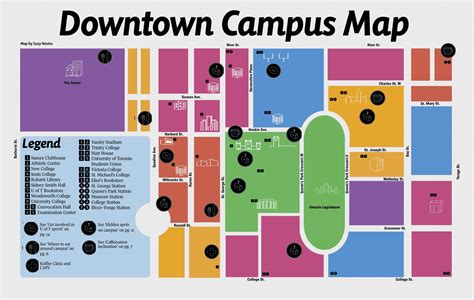 U Of T St George Campus Map