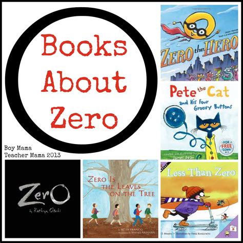 5 Books about Zero - Boy Mama Teacher Mama