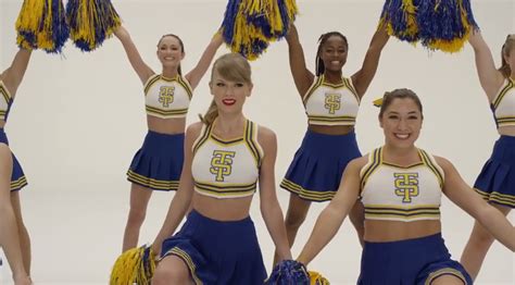 Watch "Shake It Off" Outtakes! | Cheerleading outfits, Cheer outfits, Fitness trends