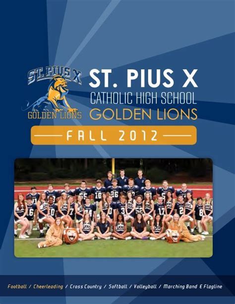 goldenlions - St. Pius X Catholic High School