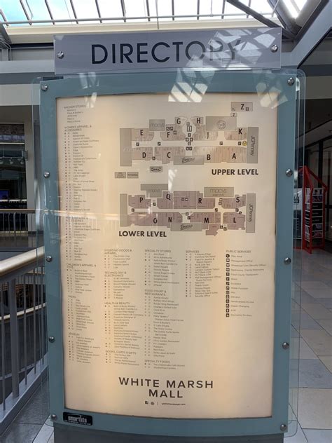 White Marsh Mall directory | White Marsh Mall (1,318,455 squ… | Flickr