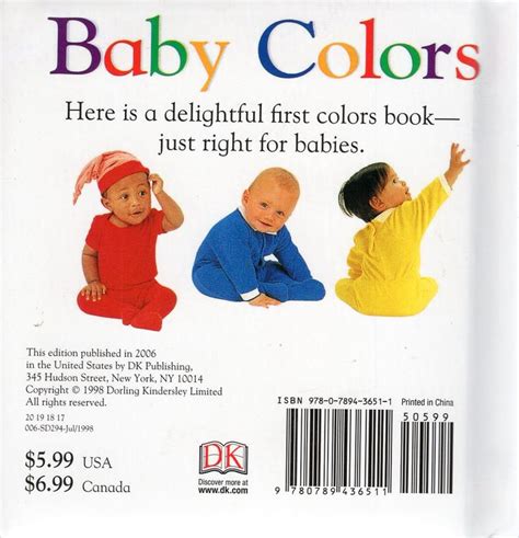 Baby Colors ( Soft To Touch Books ) (Padded Board Book)