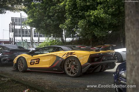 Lamborghini Aventador spotted in Kuala Lumpur, Malaysia on 08/01/2020