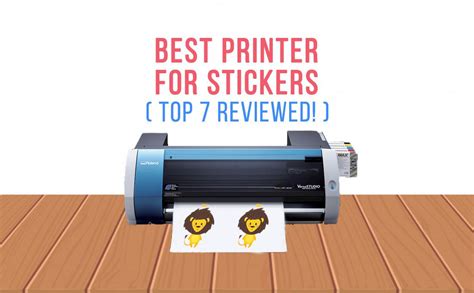 7 Best Printers For Stickers [For Home & Work] - Time 4 Buying