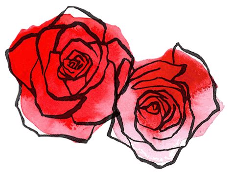 Red Rose Drawing at GetDrawings | Free download