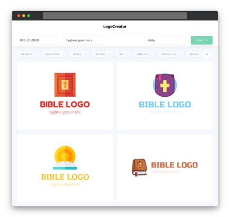 Bible Logo Design: Create Your Own Bible Logos