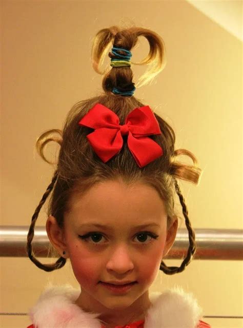 Cindy Lou who hairstyle tutorial | Wacky hair, Cindy lou who hair, Who hair