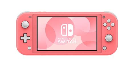 Nintendo introduces pink color for Switch Lite