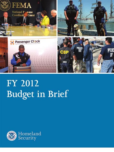 Homeland Security Budget | PDF | United States Department Of Homeland Security | U.S ...