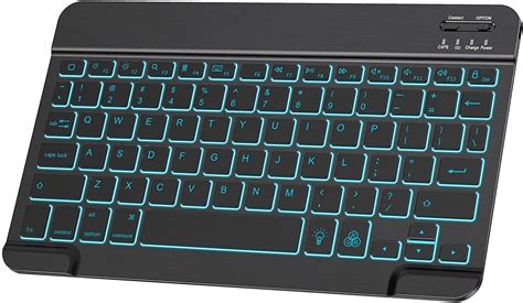 Wireless Backlit Keyboard, Rechargeable Bluetooth Luminated Keyboard - Walmart.com