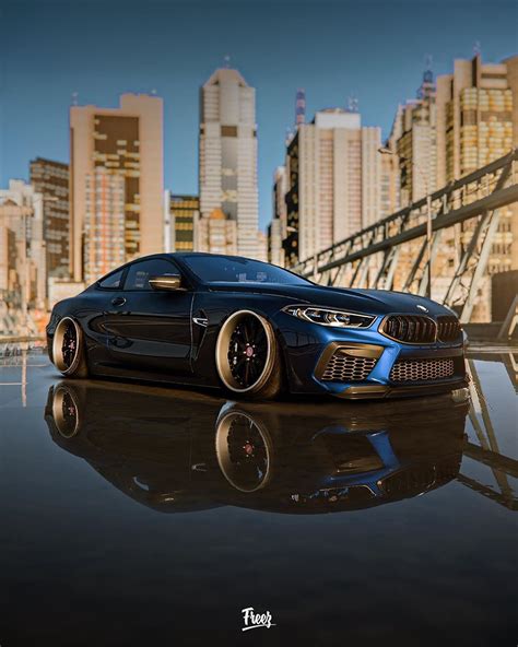 BMW M8 with Custom Wheels Looks Like a Need for Speed Car - autoevolution