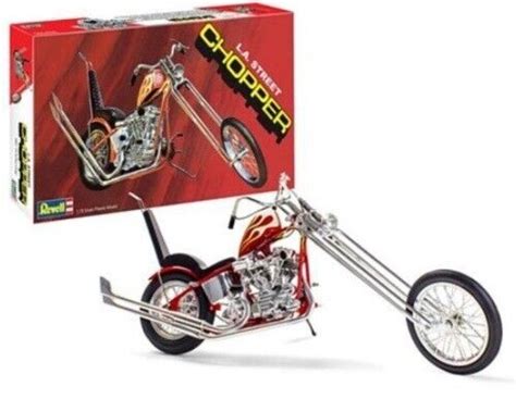 Revell LA Street Chopper Motorcycle Plastic Model Motorcycle Kit 1/8 Scale 7326 31445173264 | eBay