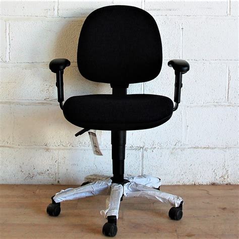 Typist Chair Charcoal Adjustable 2108 Typist Chair