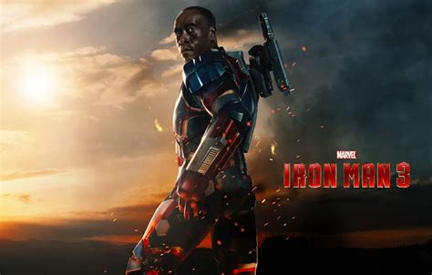 Wallpaper iron man 3, Don Cheadle, War Machine, James Rhodes images for ...