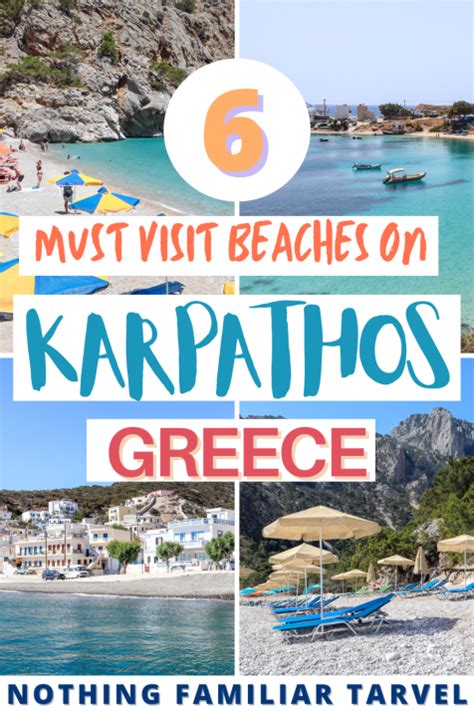 6 Best Karpathos Beaches to Spend a Lazy Afternoon