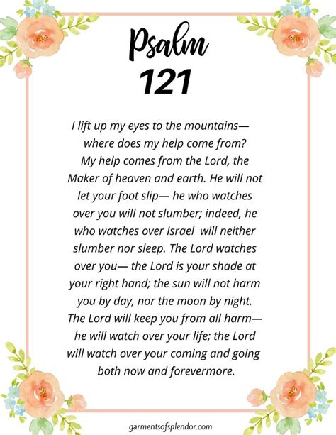 How to Use Psalm 121 to Pray for your Family - | Praying for your family, Praying the psalms ...