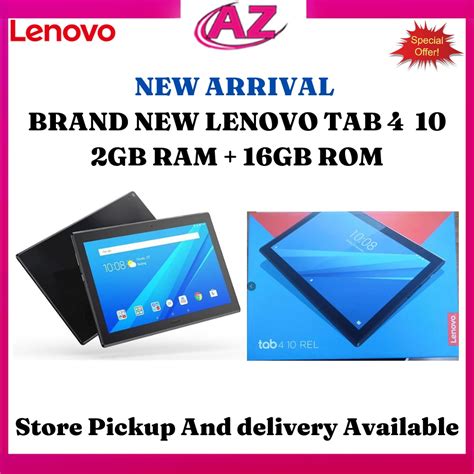 NEW ARRIVAL LENOVO TAB 4 10 !! 2GB RAM + 16GB ROM !!! BRAND NEW ...