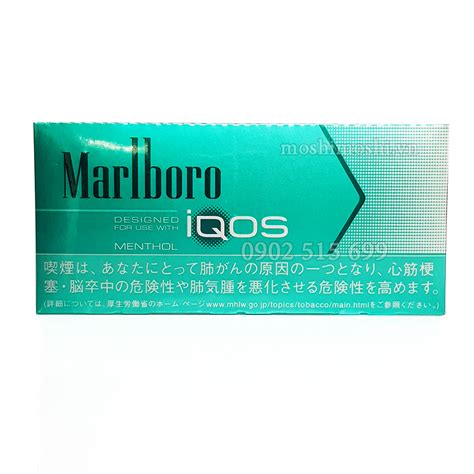 Điếu thuốc lá Marlboro IQOS Heets Bạc Hà (1 Cây - 200 điếu ) – Siêu thị ...