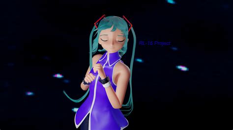 Hatsune Miku Blender Friday by RL-16 Project