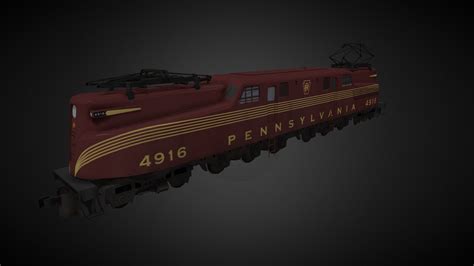 PRR GG1 - 3D model by Evangeline (@EvametryE) [9d10019] - Sketchfab