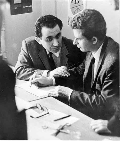 Tigran Petrosian (left), World Chess Champion from 1963 to 1969, winner ...