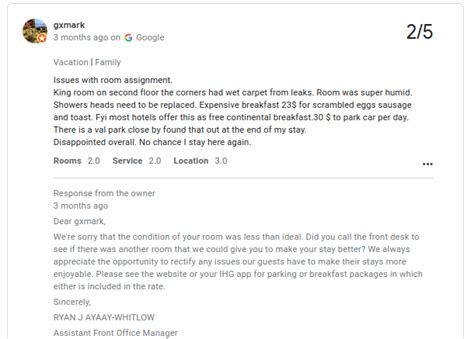 Responding to Negative Hotel Reviews (Examples and Tips)