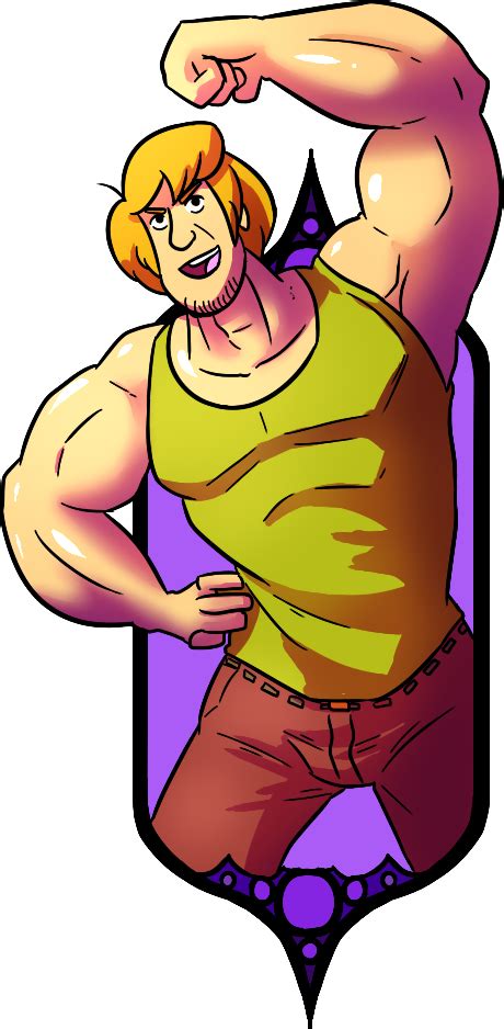 Buff Shaggy by Burdrehnar on DeviantArt