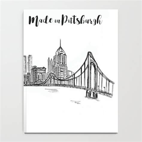 Pittsburgh Skyline Drawing at PaintingValley.com | Explore collection of Pittsburgh Skyline Drawing