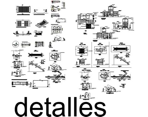 Park furniture drawing in dwg file. | Parks furniture, Drawings, How to plan