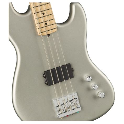 DISC Fender Flea Signature Active Jazz Bass, Satin Inca Silver at Gear4music