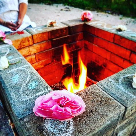 Sacred Pooja and Dhuni Fire in the Enchanting Black Forest, Germany