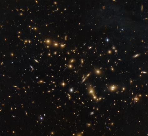 Hubble Space Telescope Spots Rich Galaxy Cluster | Astronomy | Sci-News.com