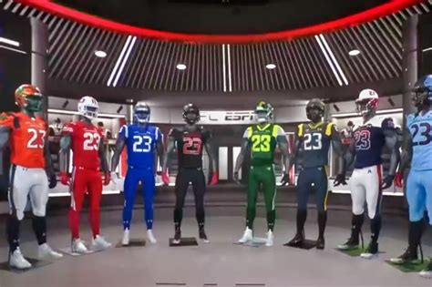 Every XFL Team Unveiled Their Uniform For The 2023 Season