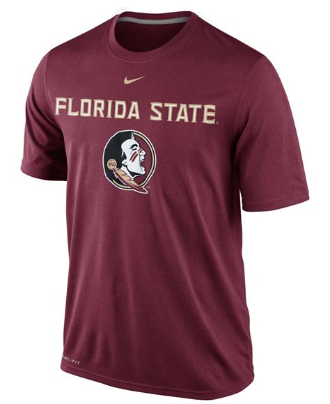 Lyst - Nike Men'S Florida State Seminoles Dri-Fit Logo Legend T-Shirt in Purple for Men