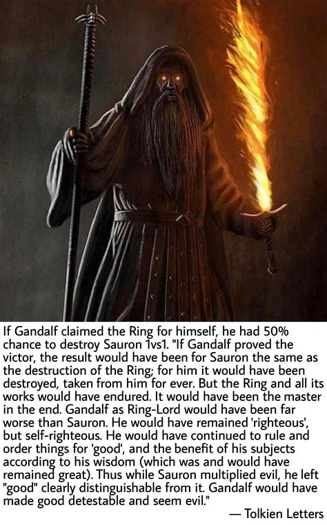 What if Gandalf had took the Ring? : r/lotr