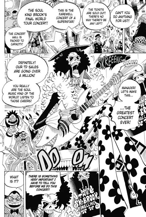 Brook one piece manga panel | One piece manga, One piece comic, One ...