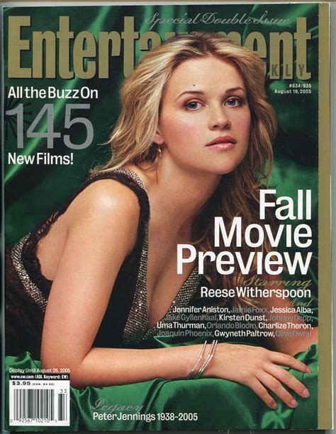 Entertainment Weekly Magazine August 2005- Reese Witherspoon- Peter ...